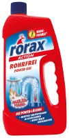 Rorax Rohrfrei Power-Gel (Abflussreiniger) 1 l Flasche